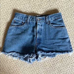 Vintage Levi Denim Shorts